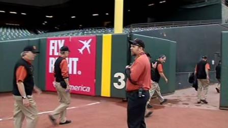 Giants employees take part in emergency drill