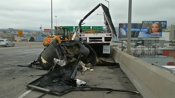 Big-rig Bay Bridge accident