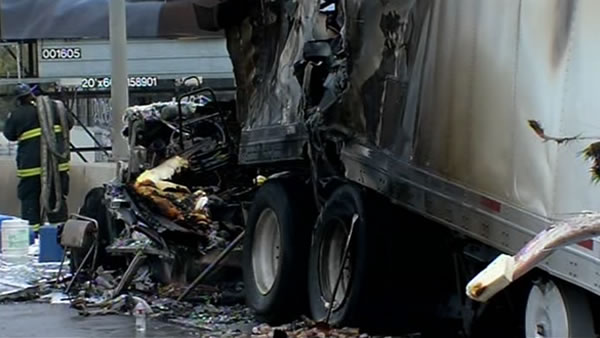 Big-rig Bay Bridge accident