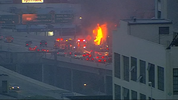 Big-rig Bay Bridge accident