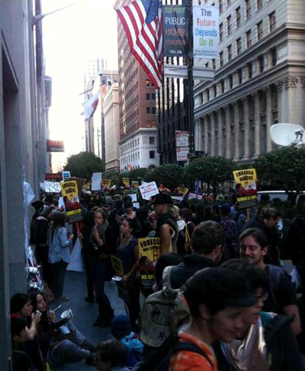 Occupy San Francisco protest (Sent in via uReport)