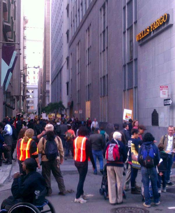 Occupy San Francisco protest