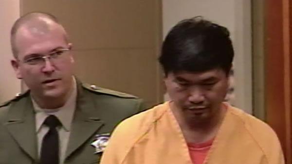 A Santa Clara murder suspect made his first appearance in court.