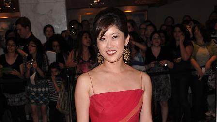 Kristi Yamaguchi, san jose, holiday parade, honorary grand marsahal