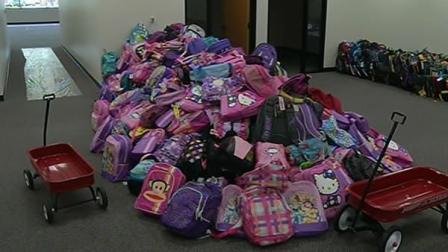 Family Giving Tree backpack give-a-way