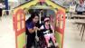 A group of Intel employees worked with Habitat for Humanity to build a wheelchair accessible playhouse for a San Jose girl with cerebral palsy.