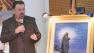 FILE - In this Sept. 15, 2006 file photo, artist Thomas Kinkade unveils his painting, Prayer For Peace, at the opening of the exhibit From Abraham to Jesus, in Atlanta. Kinkade, 54.