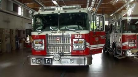 San Jose Fire Department truck