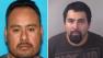 Morgan Hill rape suspects pictured left to right - Eladio Cruz Facio and Roberto Andres Lopez.
