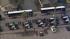 Funeral procession line in Santa Cruz.