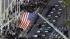 American flag flies outside HP Pavilion before...