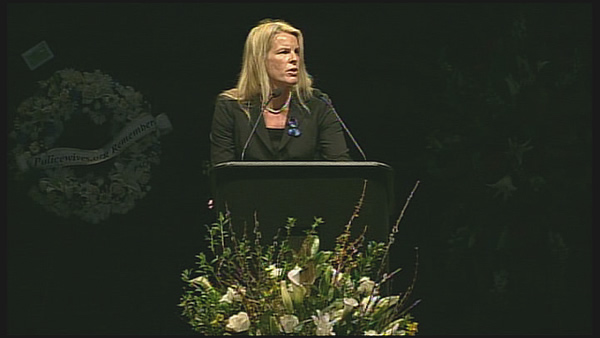 Santa Cruz Mayor Hilary Bryant speaks at...