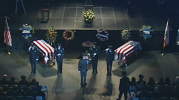 Memorial for two fallen Santa Cruz police officers