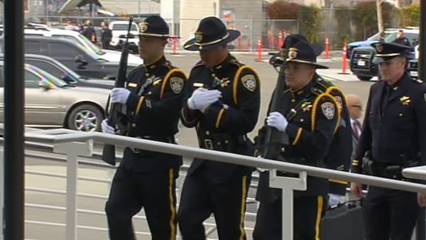 Officers honor fallen Santa Cruz police officers