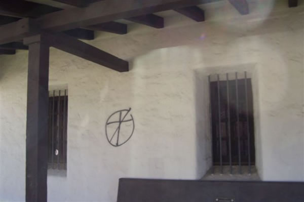 Police are investigating extensive vandalism...