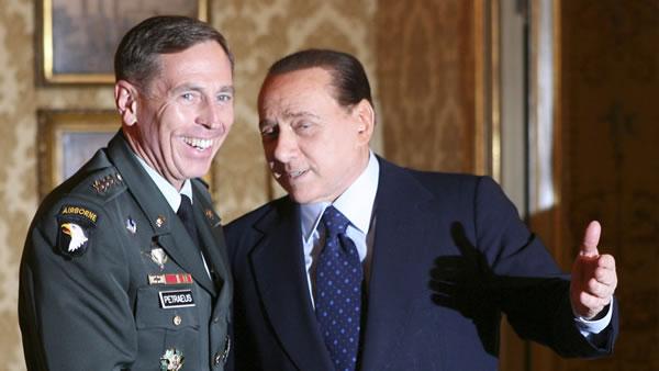 Rome US General Petraeus Afghanistan War American Institute NATO Mission Central Command