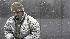National Park Service worker Michael Sims pauses...