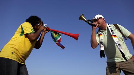 Angry World Cup viewers, we, at least, hear your vuvuzela pain.