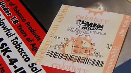 Mega Millions lottery ticket