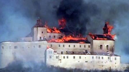 14th-century castle destroyed; cigarettes blamed
