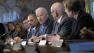 Vice President Joe Biden, with Attorney General Eric Holder at left, speaks during a meeting with victims groups and gun safety organizations in the Eisenhower Executive Office Building on the White House complex in Washington.