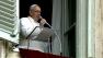 Pope Francis makes first window appearance