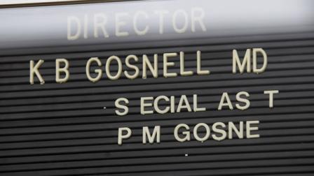 Shown is the directory at the Womens Medical Society in Philadelphia, Thursday, Jan. 20, 2011. .
