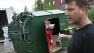 Gregory Kloehn and his deluxe dumpster