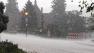 Rain and hail prompted road closures and evacuations three days after a deadly flash flood struck at the same location, in Manitou Springs, Colo.