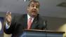 New Jersey Gov. Chris Christie tells a story about Ilene St. John Monday, July 29, 2013