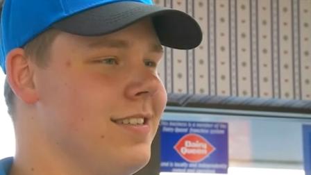 Dairy Queen manager Joey Prusak