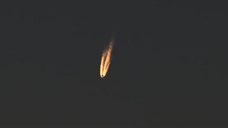 A bright meteor lit up the Bay Area sky for a third night in a row. (photo courtesy Ray Chavez/Bay Area News Group)