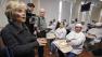 Sen. Barbara Boxer, (D-Calif.), left, talks to a class at the San Jose Culinary Arts Academy at the Center for Employment Training in San Jose, Calif., Friday, July 30, 2010. Boxer toured the employment center as she campaigns for reelection