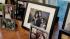 Family photos are displayed in the Oval Office...