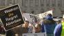 Abortion rights opponents protest