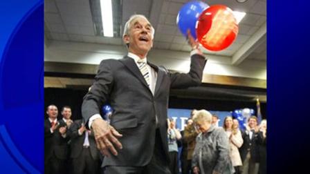 file photo of Rep. Ron Paul, R-Texas, in Maine