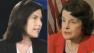 Elizabeth Emken and Dianne Feinstein