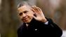 President Barack Obama waves to reporters as he steps off the Marine One helicopter and walks on the South Lawn at the White House in Washington, Thursday, Dec. 27, 2012.