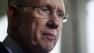 Senate Majority Leader Harry Reid of Nev. pauses while speaking to reporters outside the White House in Washington, Thursday, Oct. 10, 2013