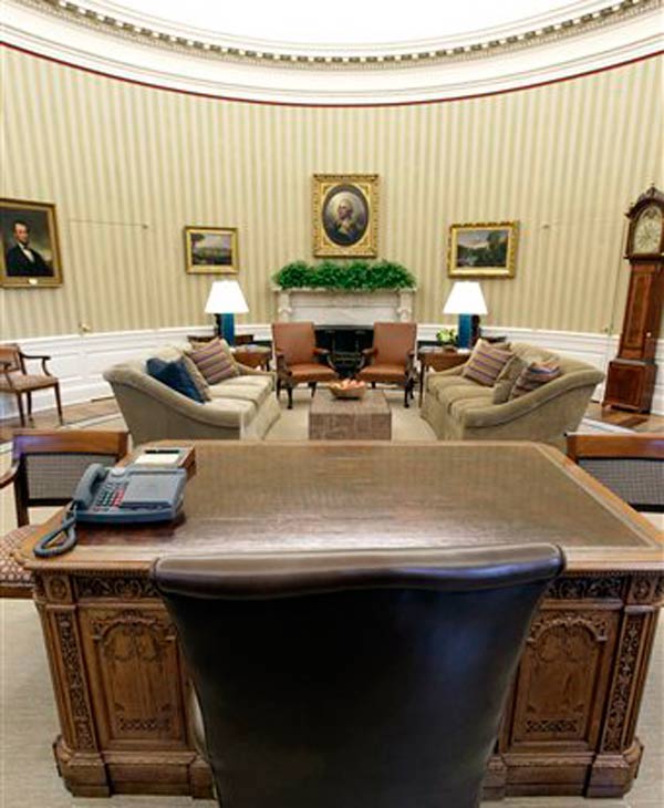 Renovations to the Oval Office, including a new...