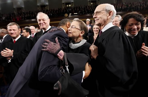 President Barack Obama gestures on Capitol Hill...