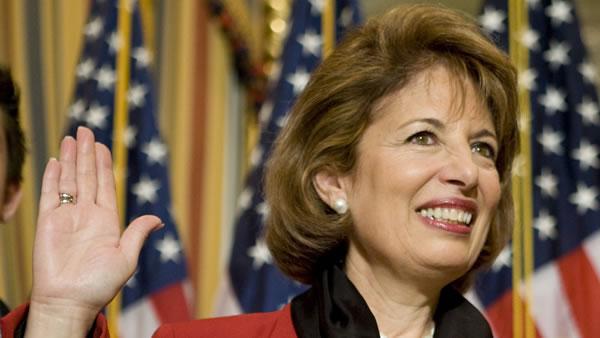 U.S. Rep. Jackie Speier appears to
have won the 12th
Congressional District seat she has held since April. (AP)