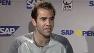 Pete Sampras talks with ABC7s Mike Shumann