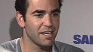 Pete Sampras talks to ABC7s Mike Shumann.
