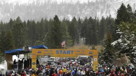 Riders await the start of the first stage of the Tour of California cycling race, in State Line, Nev. Sunday, May 15, 2011.