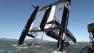 Oracle Team USA capsized yacht