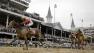 Joel Rosario rides Orb to victory during the 139th Kentucky Derby at Churchill Downs.
