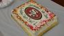 Santa Claras 49er cake