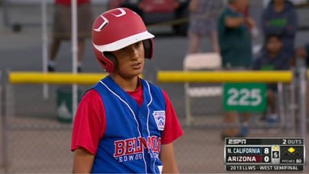 Belmont Redwood Shores All-Stars Little League player