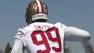 49ers linebacker Aldon Smith at practice